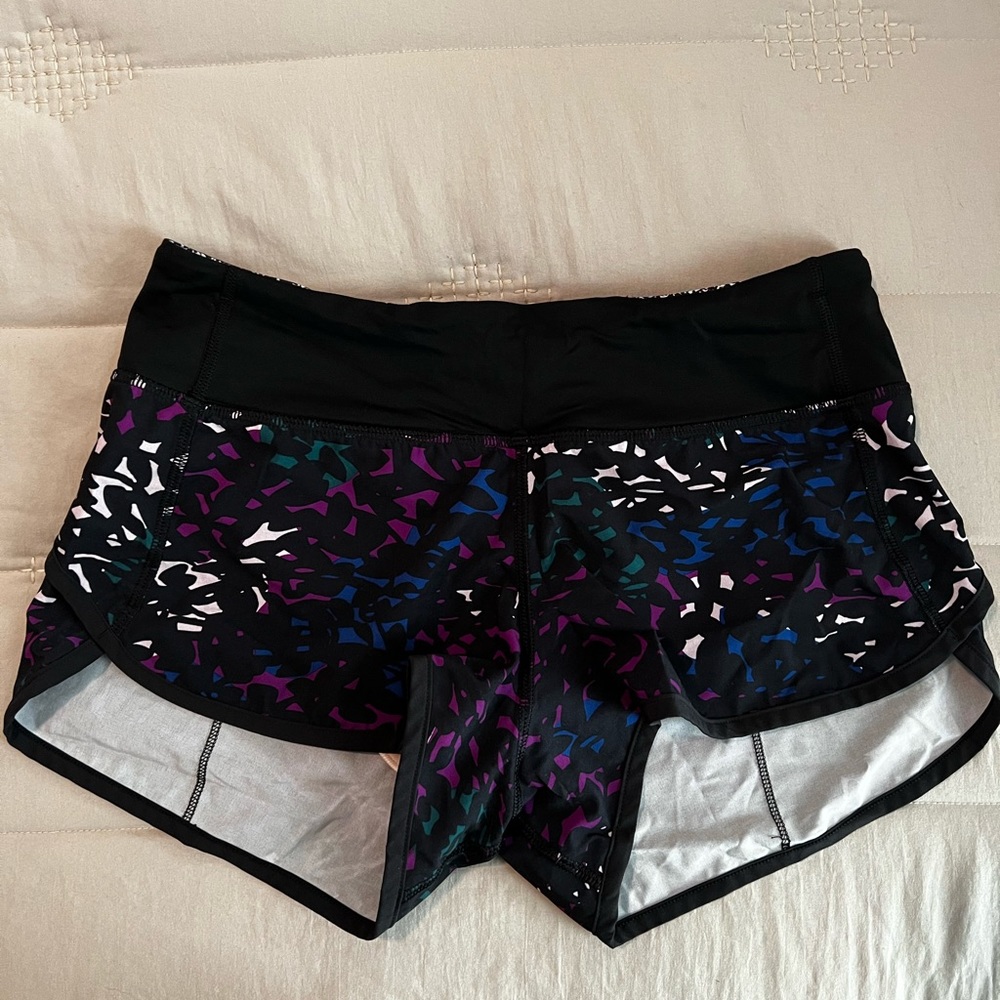 lululemon speed short - size 4